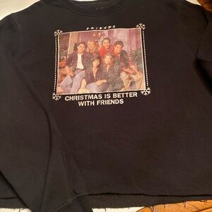 FRIENDS black Christmas sweatshirt